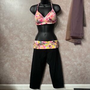Victoria Secret Pink Yoga Set Size Medium NWT